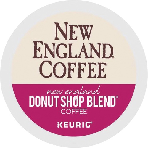New England Coffee® K-Cup Donut Shop Blend Coffee - Light - 24 / Box