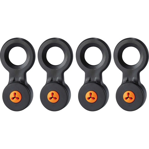 Squids 3740 Hand Tool Attachment Trap - Slips (4-Pack) - 4" Width x 0.5" Height x 7.8" Length - 4 Pack - Orange, Black - ABS