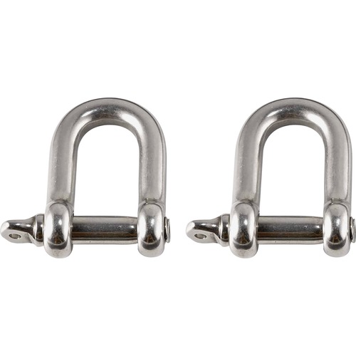 Squids 3790 Tool Shackle (2-Pack) - 4.3" Width x 0.6" Height x 5.8" Length - 2 Pack - Stainless - Stainless Steel