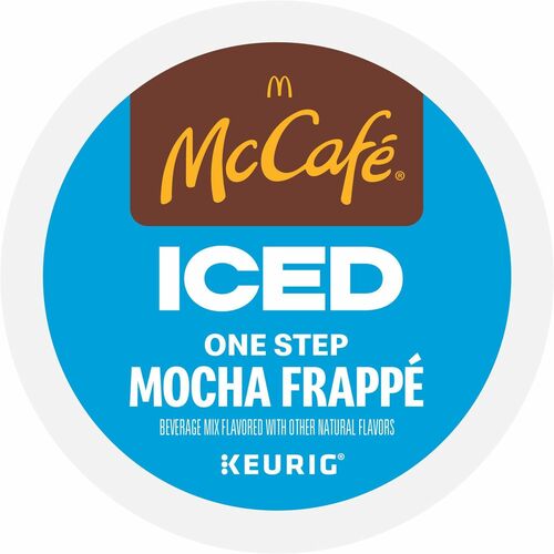 McCafé® K-Cup Iced One-Step Mocha Frappe - Compatible with Keurig Brewer - Medium - 24 / Box